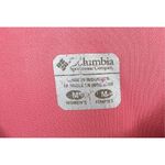 Columbia Short Sleeve Collared Athletic Pink T-Shirt Photo 2