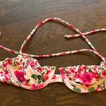 For Love & Lemons  Floral Bikini Top Photo 1