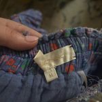 Love Shack Fancy  purple floral skirt Photo 3