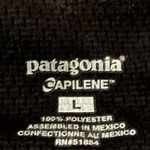 Patagonia Capilene Base Layer Shirt Long Sleeve Crew Neck Black Large Photo 1