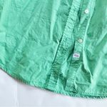 Rails  Kelly Green Oversized Button Down Shirt Photo 5