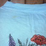 Ariat Women's Rebar CottonStrong Roughneck Graphic T-Shirt size medium blue Photo 10