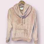 Hippie Rose Cowl Neck Soft Fur Sweatshirt - size medium Photo 0