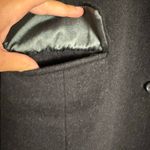 J.Crew Black Wool Cashmere Single Breasted Classic Winter Top Coat Size 4 Photo 9