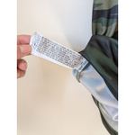 Forever 21 2/15 Women's Camo Baseball Jersey Green Short Sleeve Size Large Photo 6