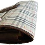 Burberry Vintage Tartan Mini Portfolio Clutch Authentic Photo 9