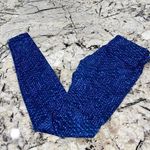 Lululemon Wunder Under Leggings in Samba Snake Kayak Blue Hero Blue size 6‎ Photo 2