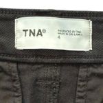 Aritzia TNA Cargo Skirt Black Denim Midi Skirt with Pockets Size Small (4) Photo 6