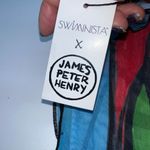 Swiminista X James Peter Henry Superb Long Sarong Sydney Opera House Print Red Size undefined Photo 7