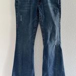 True Religion  Joey Jeans Women 30 Medium Wash Denim Twisted Hem Thick Stitch Y2K Photo 0