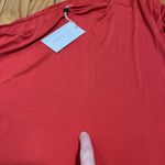 Lovers + Friends  NWT Red Vika One Shoulder Long Sleeve Thong Bodysuit Size XL‎ Photo 8