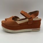 Eileen Fisher Eileen Fisher Beck Platform Leather Sandals Size 7 Photo 3
