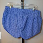 prAna  Poppy Chevron Printed Running Shorts Lined Blue Size‎ XL Photo 2