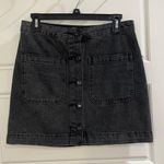We The Free Free People|  Black Denim Skirt. Women’s waist size 27 Photo 0