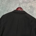 EUC J.Crew Regent Black Wool Blend Blazer Women's Size 16T Tall Black Photo 5