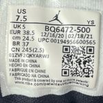 Nike  Air Jordan 1 Mid Pink White Lace Up High Top Athletic Sneakers Shoes Sz 7.5 Photo 5