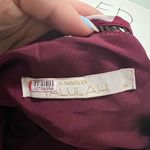 TALULAH La Maison Burgundy Cannes Midi Dress Size Medium $350 Photo 10