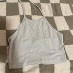 Charlotte Russe Blue Halter Tie Neck Photo 0