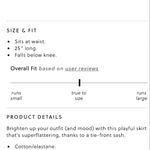 J.Crew  G5031 Rainbow Gingham Tie-Front Skirt $118 EUC 6 Photo 12