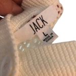 Jack by BB Dakota Cream Net Sweater Sz Large Photo 3