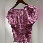 Free People  crop mesh top. NWT.  XL Photo 2