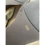 New York Transit Women's Brown Gold Sparkle Bling Elegant Wedge Sandals Size 8.5 Photo 8