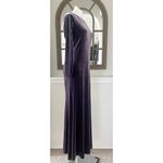 Donna Karan NY Jewel Low Back Velvet Gown in Purple, Size 10 NEW w/Tag $450 Photo 6