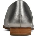 Clarks Pure Tone Silver Metallic Loafer Flat Size 6B NEW Photo 2