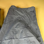 Daily Practice Women's Blue Parachute 80s Lightweight Pants Elastic Waist Medium Photo 7