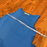 Susana Monaco Susan Monaco Womens Blue Ruffled Tank Top Blouse Size Small Maternity Breezy Photo 8