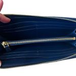 Prada Authentic Vittello Move Long L-Shaped Zip Around Wallet 1ML183 - Preowned Photo 7