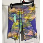 Lululemon Multicolored Women’s Hiking Shorts W/ Pockets & Drawstring Waist Yellow Size 8 Photo 0