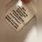 Timing White Blouse Crop Top With Mesh & Pearl Detail Puff Sleeves - M Photo 7