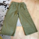 Lululemon Loungeful High-Rise Wide Leg Crop Pants In Bronze Green Size 6 Photo 3