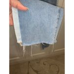 PacSun  Women's Mid Rise Cropped Distressed Mom Jeans Blue‎ Size 25 Photo 2