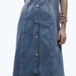 Velvet Heart DENIM DRESS Sleeveless, western maxi dress Size M Photo 0