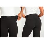 Betabrand  Boot Cut Classic Dress Pant Yoga Pants Size XL S-Petite Black Photo 7