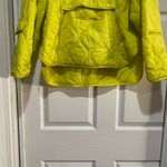 BLANK NYC  Front Hoodie Pockets High Collar Long Sleeves neon puffy coat Size S Photo 1