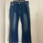 None Stylish Indigo Flare Jeans for Women Photo 1