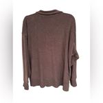 Aerie  Offline Half Zip Sweatshirt Jacket Size M Brown Beach‎ Summer Jacket Photo 5