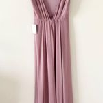 Show Me Your Mumu NWT Jenn Maxi Dress in Antique Rose Chiffon - Size S Photo 3