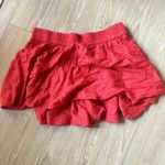 Free People  RED SKIRT Photo 2