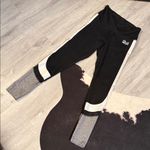 PINK - Victoria's Secret 🖤VS•PINK Leggings Tri-Color/Mesh•Black/Gray•Size:Small🖤 Photo 1