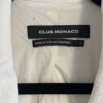 Club Monaco  Women’s White One Button Blazer, Size 6 Photo 3