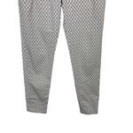 Brooks Brothers  Straight Leg Pants 4 White Gray Workwear Check Print Photo 2