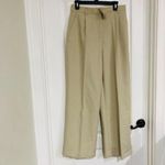 Commense‎ Women's High Waisted Relaxed Fit Wide Leg Dress Pants Beige Medium NWT Tan Photo 1