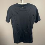 Tommie Copper Shoulder Support Short Sleeve Shirt Copper/Zinc infused Black Size L Photo 1