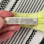 Victoria's Secret Aerie Bright Yellow T-Shirt Bra 34B Floral Lace Padded Push Up Photo 6