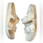 Birkenstock EUC  Arizona Essentials Eggshell EVA Synthetic EU 36  6W 4M Photo 3