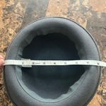 Vintage Casual British Style Round Top Curled Wool Hat Gray Photo 7